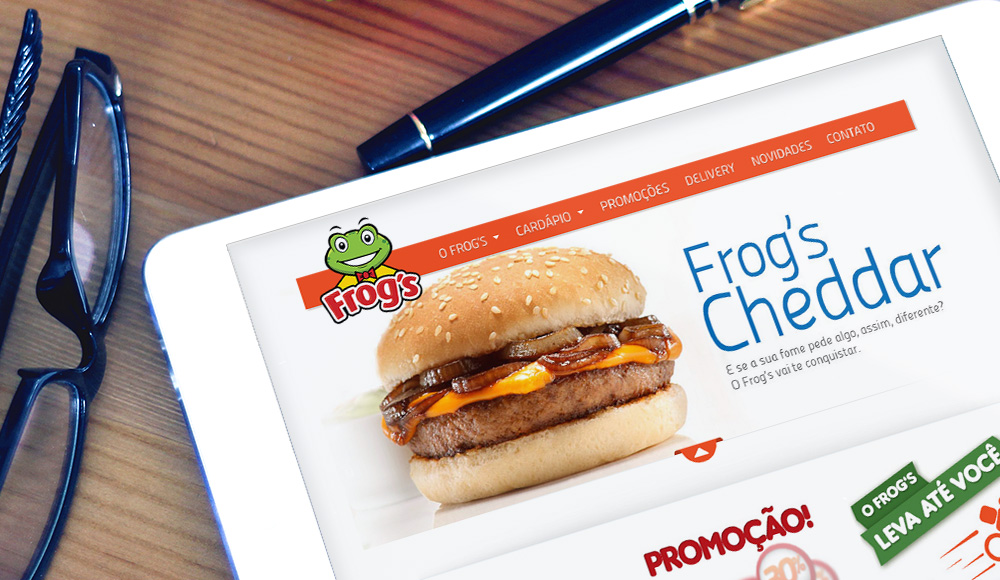 Redesign de marca Frog's - redesign de logotipo, criação de logotipo, criação de identidade visual, criação de site, criação de site responsivo, desenvolvimento de marca, desenvolvimento de site, desenvolvimento de nome para empresas, agencia de publicidade, agencia de criação, agencia de publicidade rio de janeiro, agencia de criação rio de janeiro, agencia de publicidade nova iguaçu